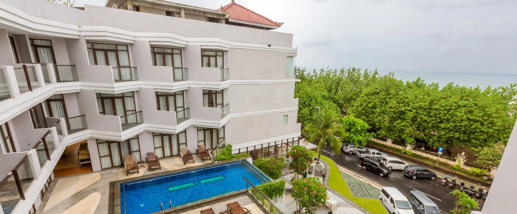 Wyndham Garden Kuta Beach Bali Aerial View